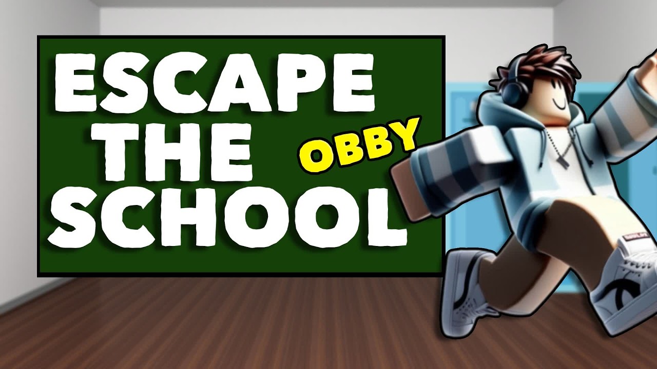 ROBLOX : ESCAPE SHOOL OBBY #roblox #games #troll #funny