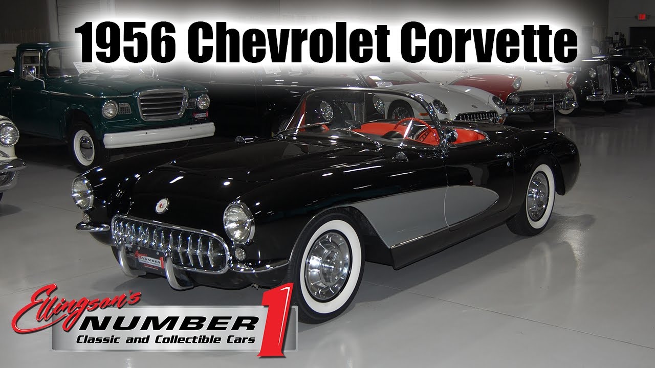 1956 Chevrolet Corvette at Ellingson Motorcars in Rogers, Minnesota