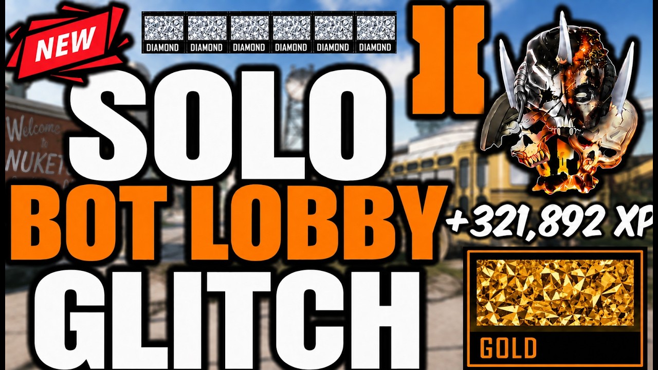 *ПОСЛЕ ПАТЧА* 11 АВГ ✅ СОЛО ГЛИТЧ НА БОТ-ЛОББИ В BO2! БЕСКОНЕЧНЫЙ ОПЫТ! BO2 PS4/PS5 (2026) НОВЫЕ ...