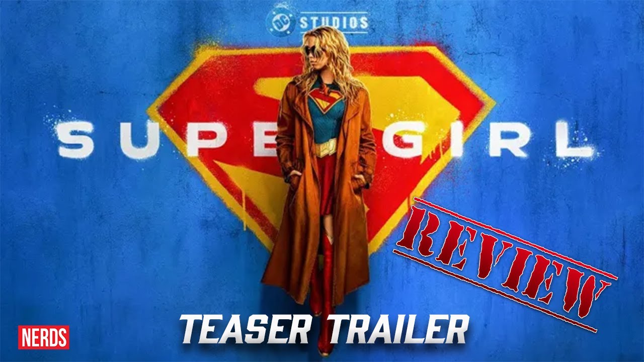 Supergirl Trailer REACTION