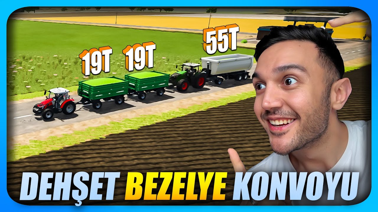 🚛 Konvoyla Para Akıyor! 🤑 Hasat Değil Hazine! FS25 Türkçe