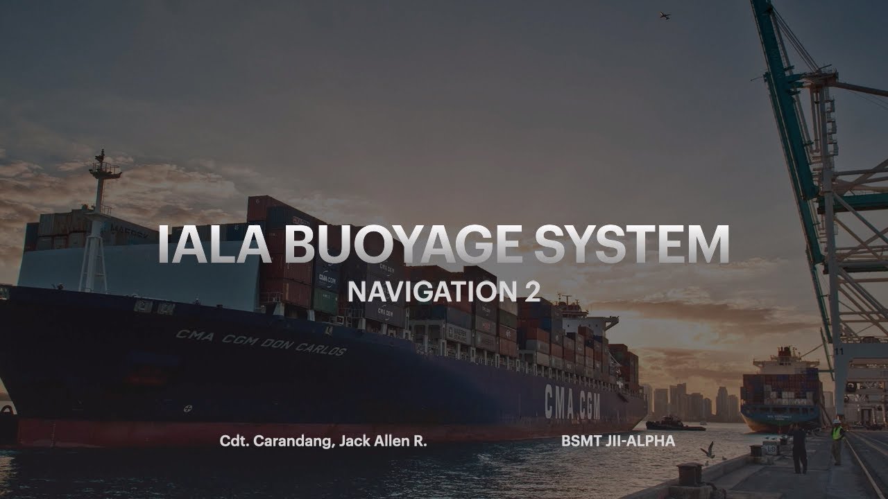IALA Buoyage System EP1