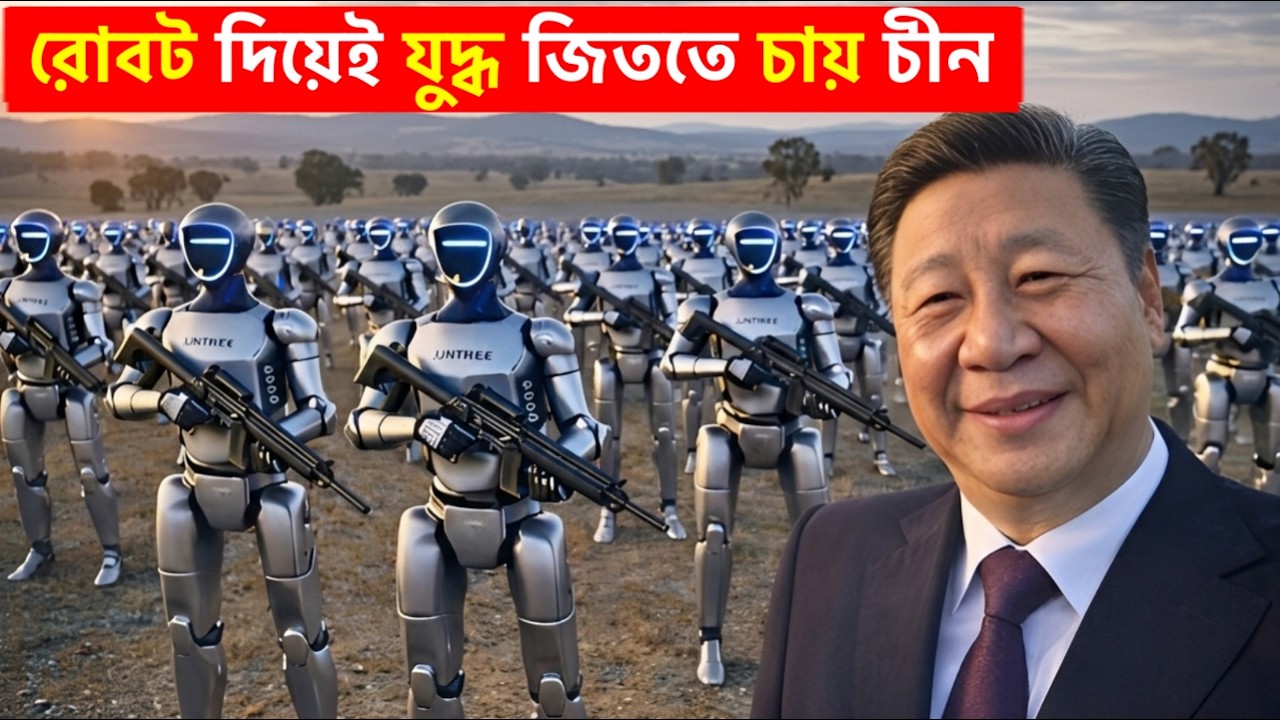 চীনে তৈরি হচ্ছে রোবট সৈনিক দেখে বিশ্ব অবাক | Inside China’s Robot Army