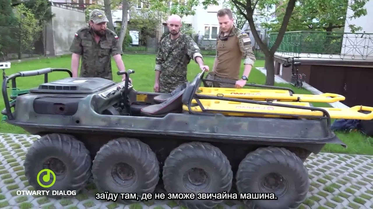 Amfibia Argo 8x8 od ODF dla Ukrainy: wywiad z Piotrem Mitkiewiczem i Damianem Dudą