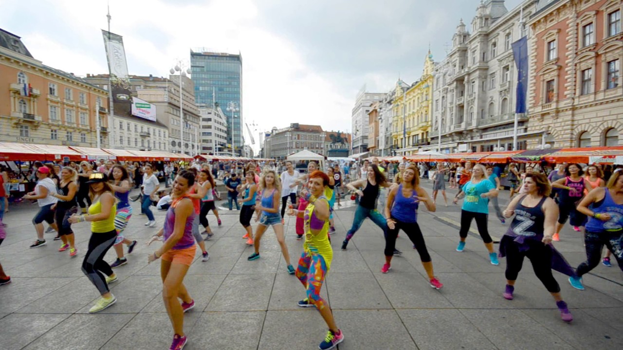 ZUMBA® Flash Mob in Zagreb, 2016.