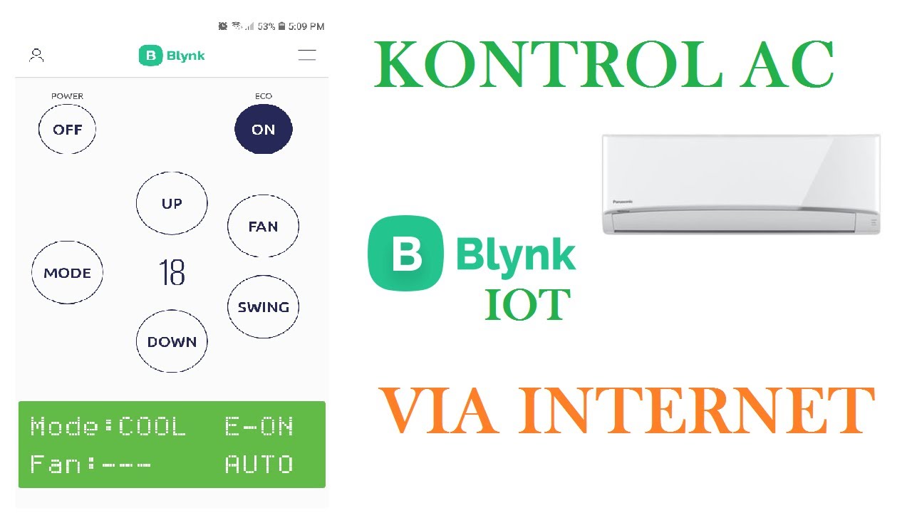 Membuat Alat Kontrol AC melalui Internet | IOT Project | Blynk IOT @herukentofficial