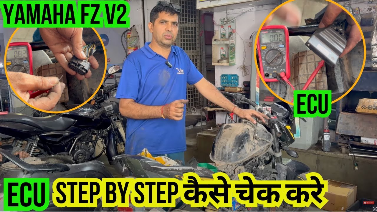 #fzv2 starting problem, fzv2 ka edu step by step kaise check kre, #vishwakarmaautocenter