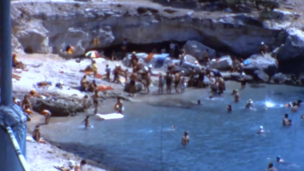 Αίγινα 1969 - Η παραλία στην Αγία Μαρίνα
