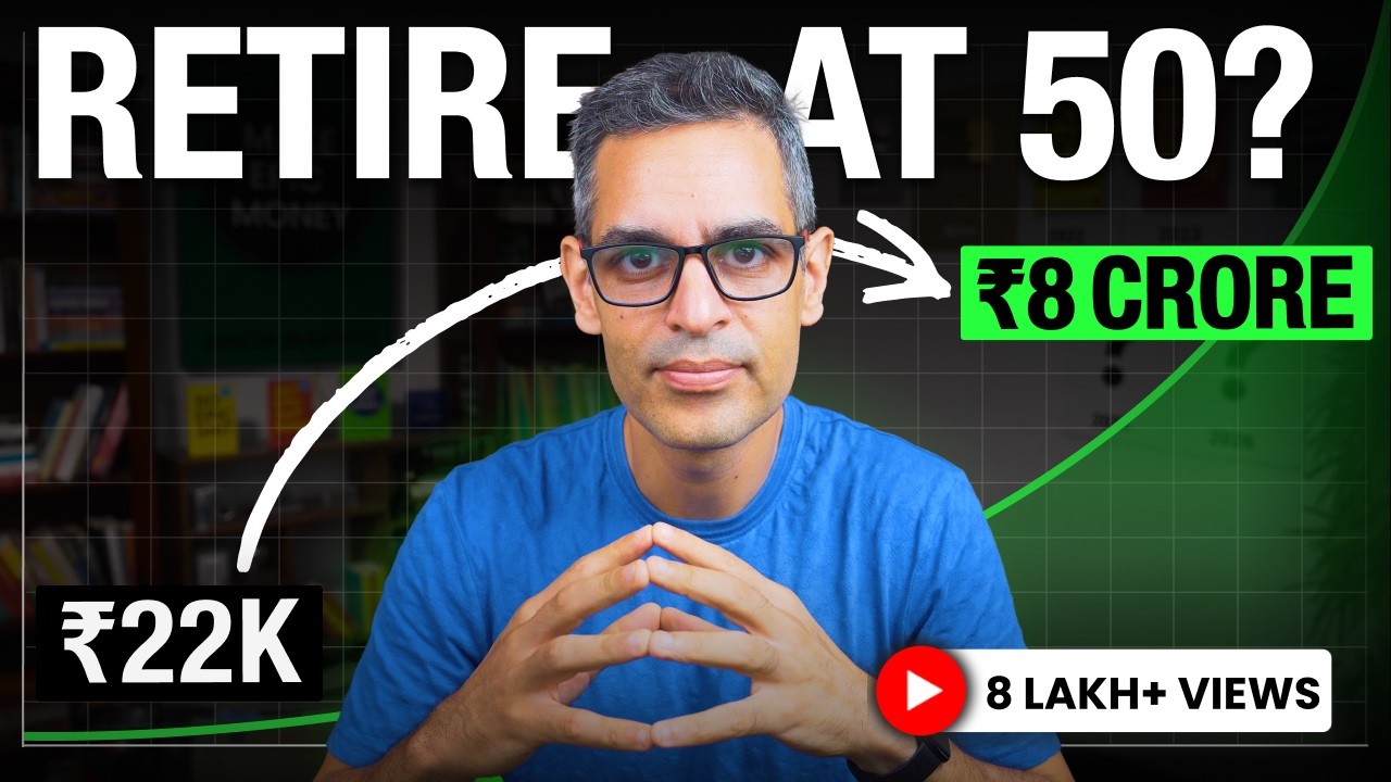 Plan Your RETIREMENT with an EXCEL Sheet | Ankur Warikoo Hindi