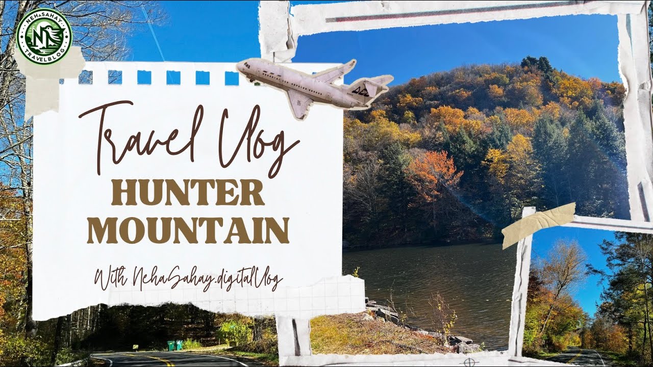 🍂🏔️Fall Colors l Thrills & Ski Chills: Discover Hunter Mountain's Autumn Magic ! New York NY  🍂🏔️