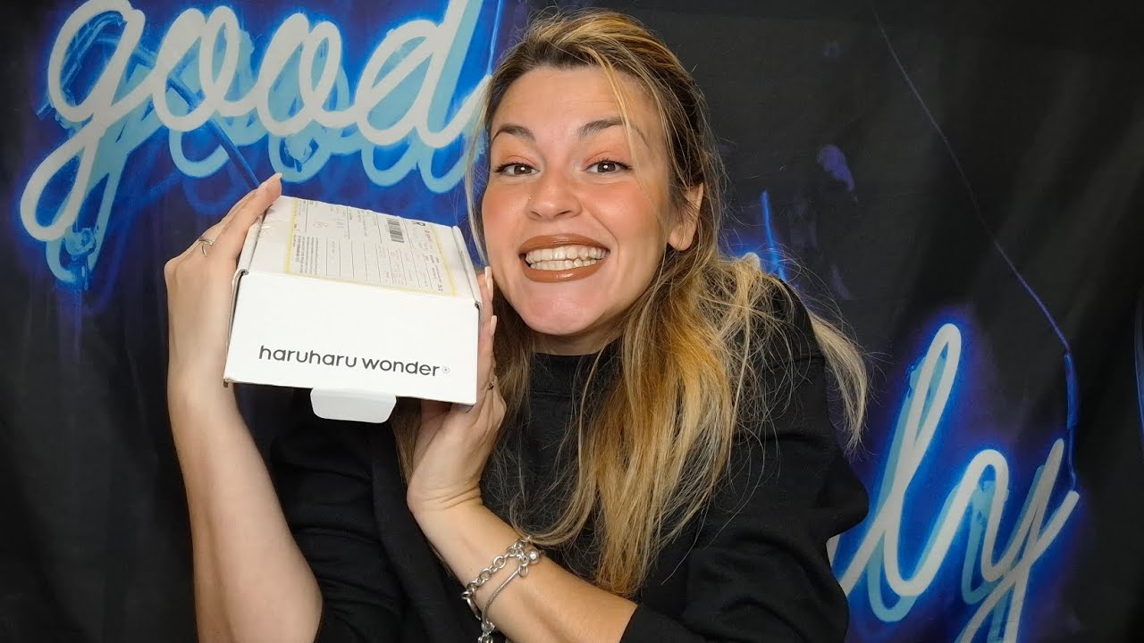 Unboxing! new collab con Haruharu wonder skincare Korean