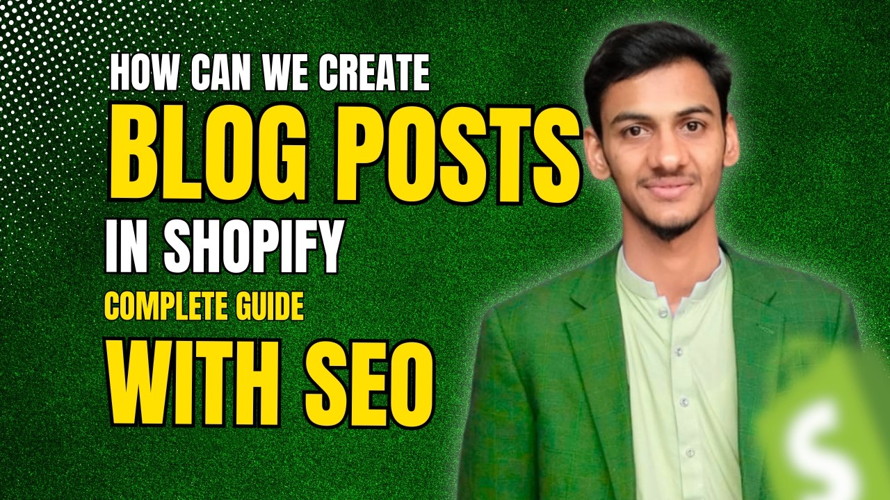 How can we Create Blog Posts In Our Shopify Store || Digital Waqar