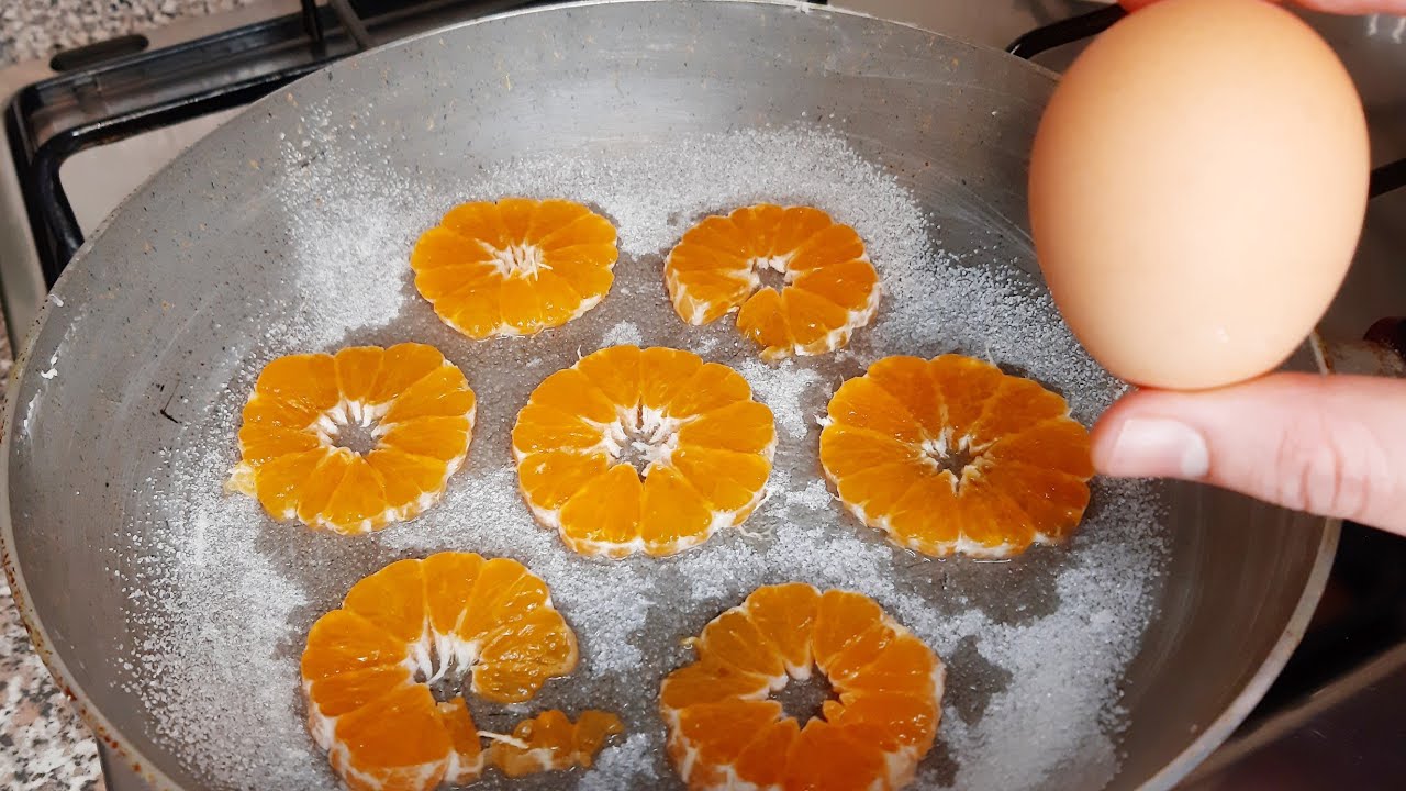 возьмите 2 мандарина и яйцо и сделайте этот вкусный торт БЕЗ ПЕЧИ