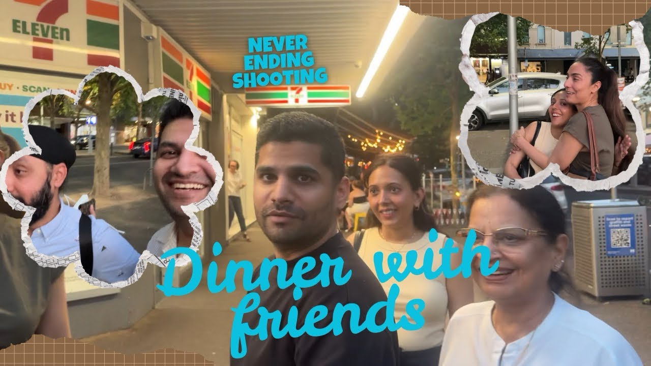 Masti and dinner with friends | Fun Times in Melbourne 