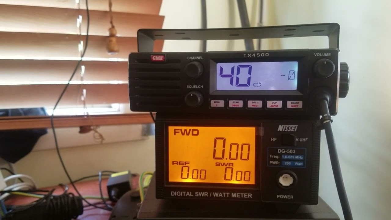 GME RADIOS TX4500. false advertising.