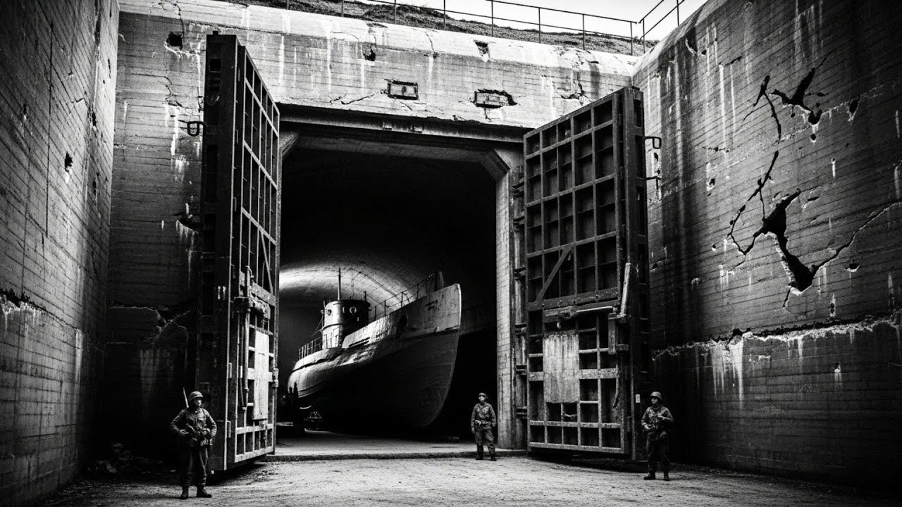 What Happened to Nazi Germany's Giant U-Boat Pens Built to Survive 1,000 Bombs After WW2?