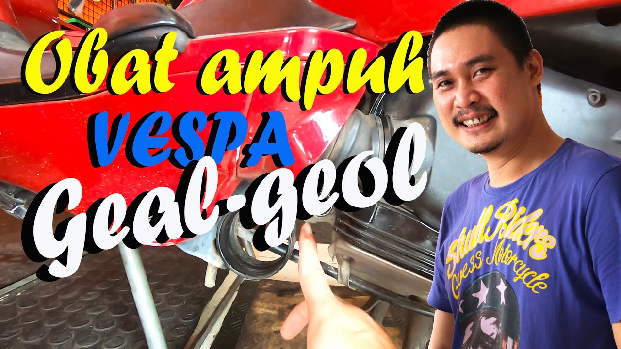 Mengatasi Vespa geal geol - Apa itu bush engine mounting, silent block dan laher bambu?