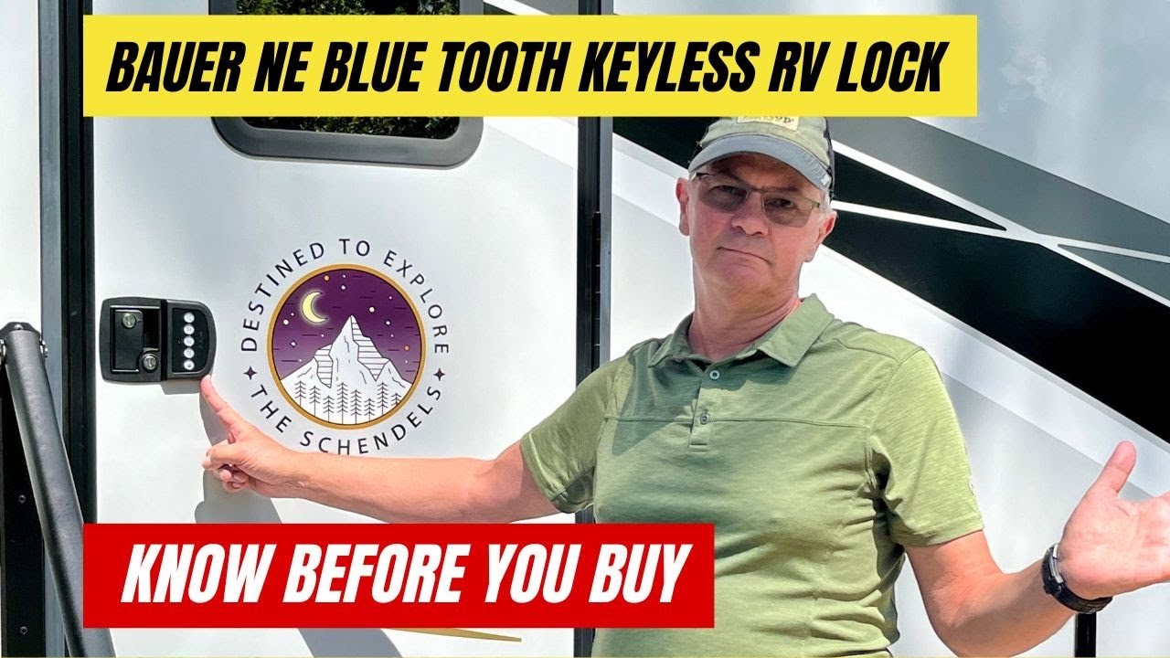 Bauer NE keyless RV Lock - What to know before you buy. S3, E7 | DESTINED TO EXPLORE