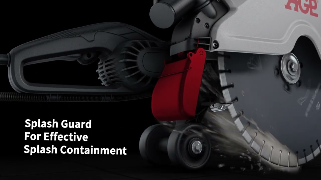 AGP【C16 Wet and Dry Concrete Saw】3D Features
