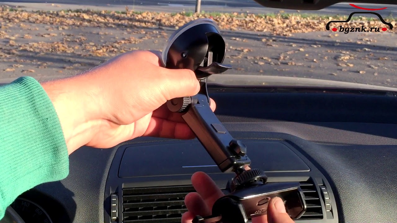 Onetto One Touch Mini Telescopic - автомобильный держатель телефона на присоске.