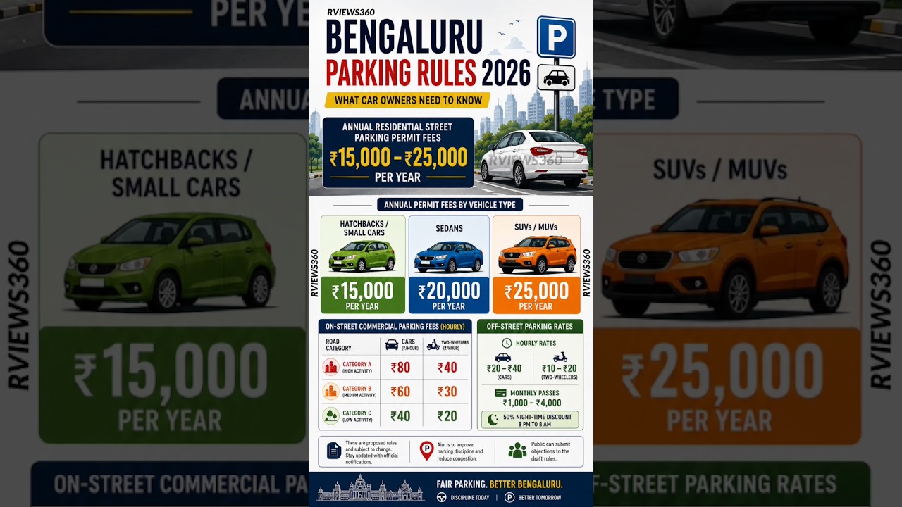 Правила парковки в Большом Бангалоре 2026 #bangalore #shortsfeed #парковка #новости #втренде #пол...