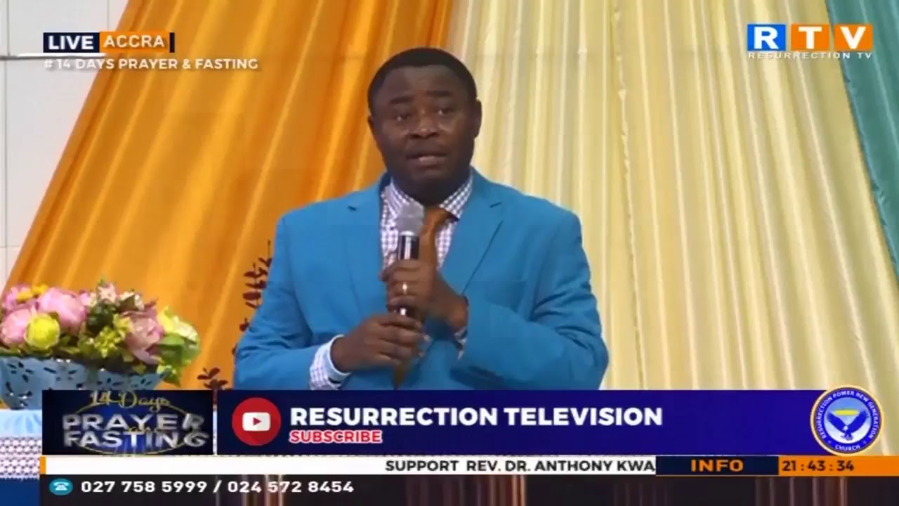 14 DAYS FASTING AND PRAYER (DAY 2 EVENING SESSION)  3RD JULY 2018