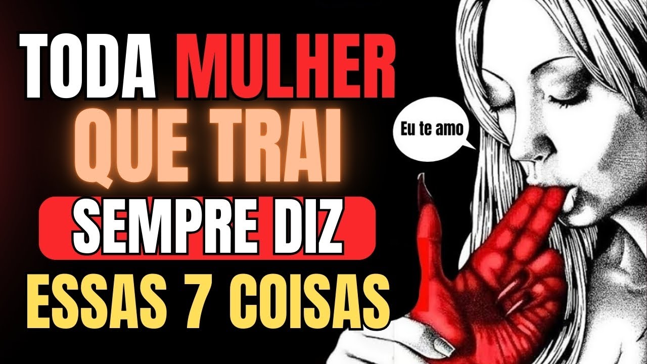 Quando uma MULHER TRAI, Isso é o Que ELA SEMPRE Diz Primeiro | Psicologia Feminina