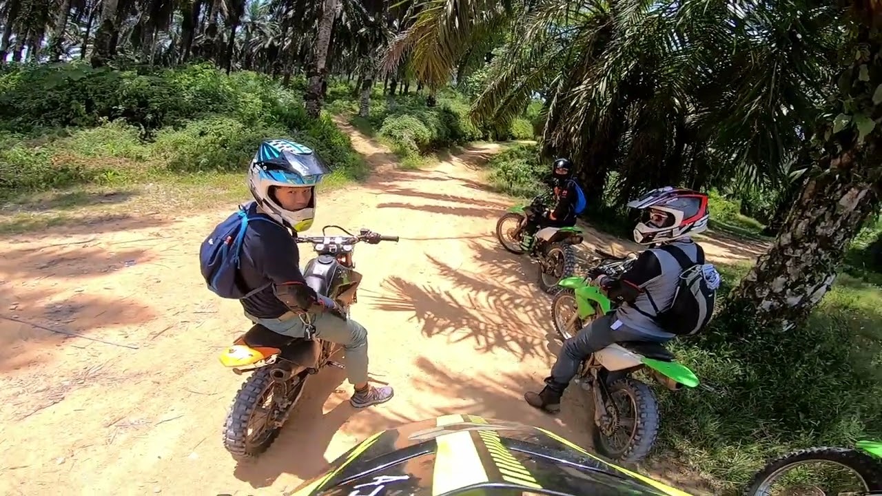 Tristan Park Dirt Biking (24 March 2024) - Raw riding comp - KLX150L ft MT03