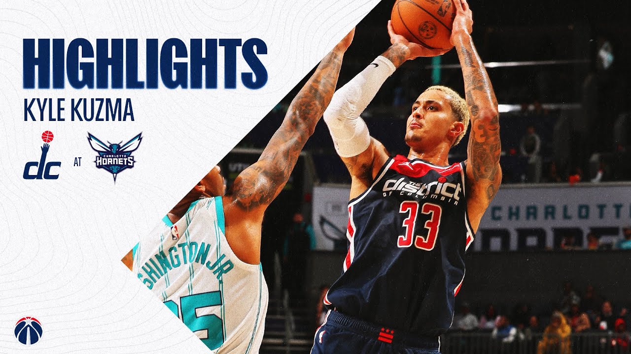Highlights: Kyle Kuzma puts up 33 vs. Hornets | 11/08/23