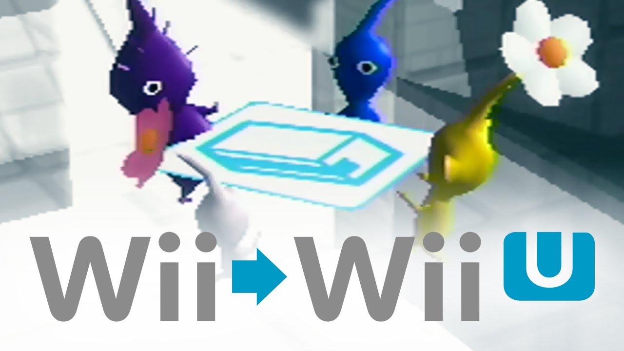 Wii to Wii U Data Transfer w/ Pikmin
