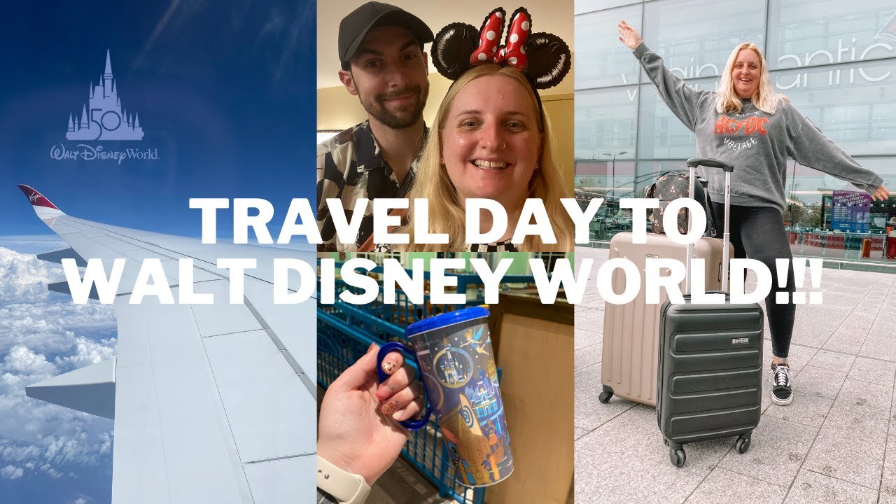 WALT DISNEY WORLD VLOG EP 1 🏰 Travel Day, Caribbean Beach | April/May 2022 | adoseofapril