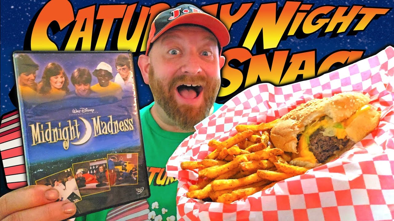 MIDNIGHT MADNESS with JOHNIES FATBOY BURGERS and DR PEPPER Saturday Night Snack and a Movie