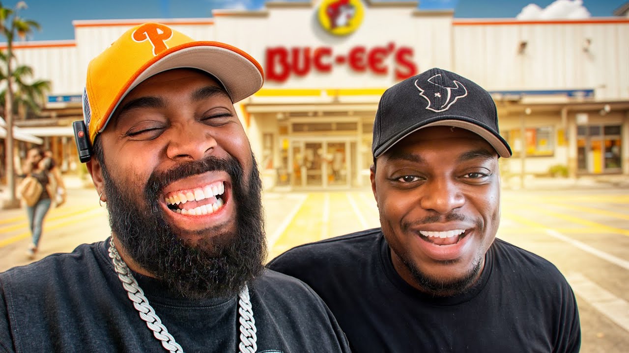24 Hours in Houston... Trying BUC-EE'S For The First Time w/ @TrayOutside
