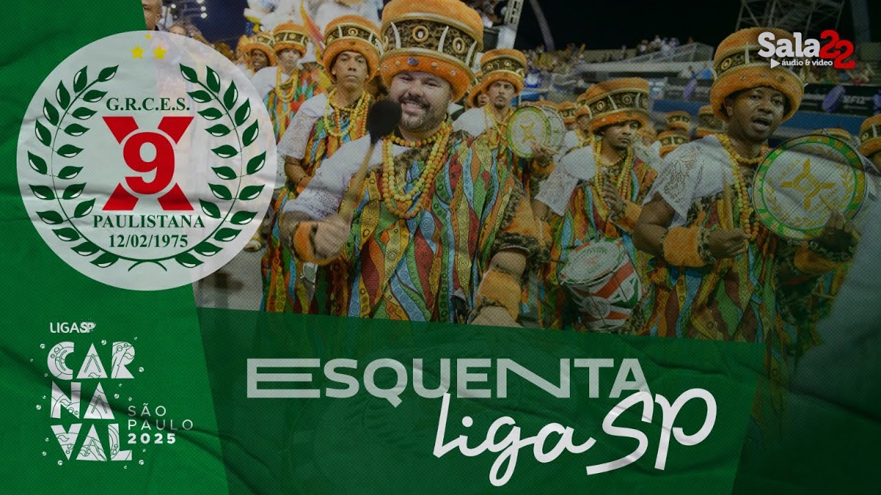 X-9 PAULISTANA 4K - ESQUENTA | CARNAVAL 2025 - LIGA-SP