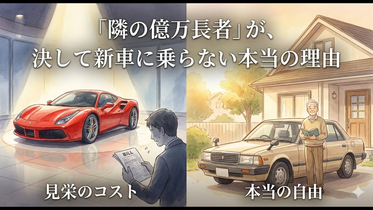 「隣の億万長者」が、決して新車に乗らない本当の理由