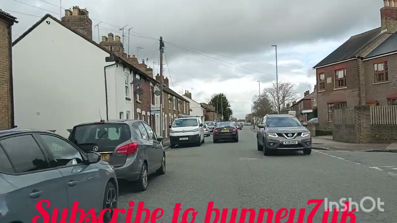 Two driving videos and one walking in the UK 