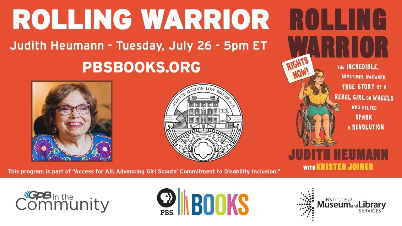 Author Talk with Judy Heumann