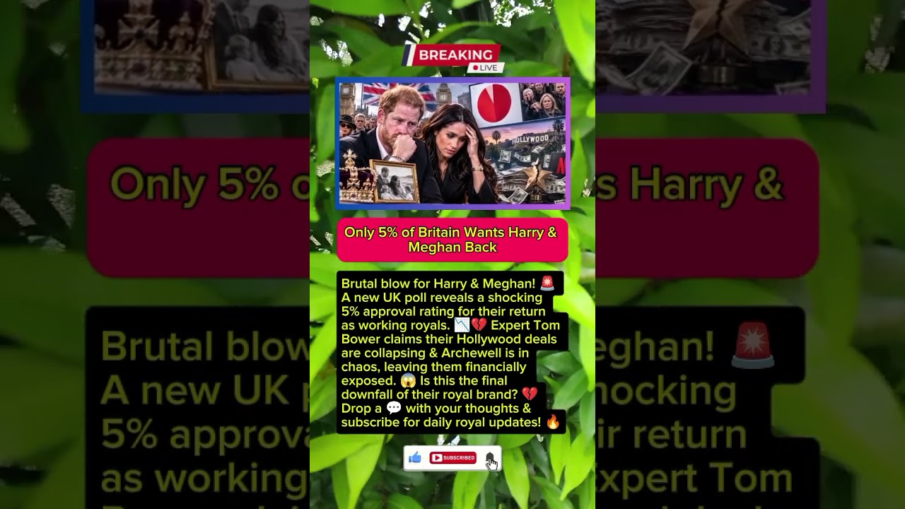 Prince Harry&rsquo;s Hollywood Empire Collapses! 😱 Royal News