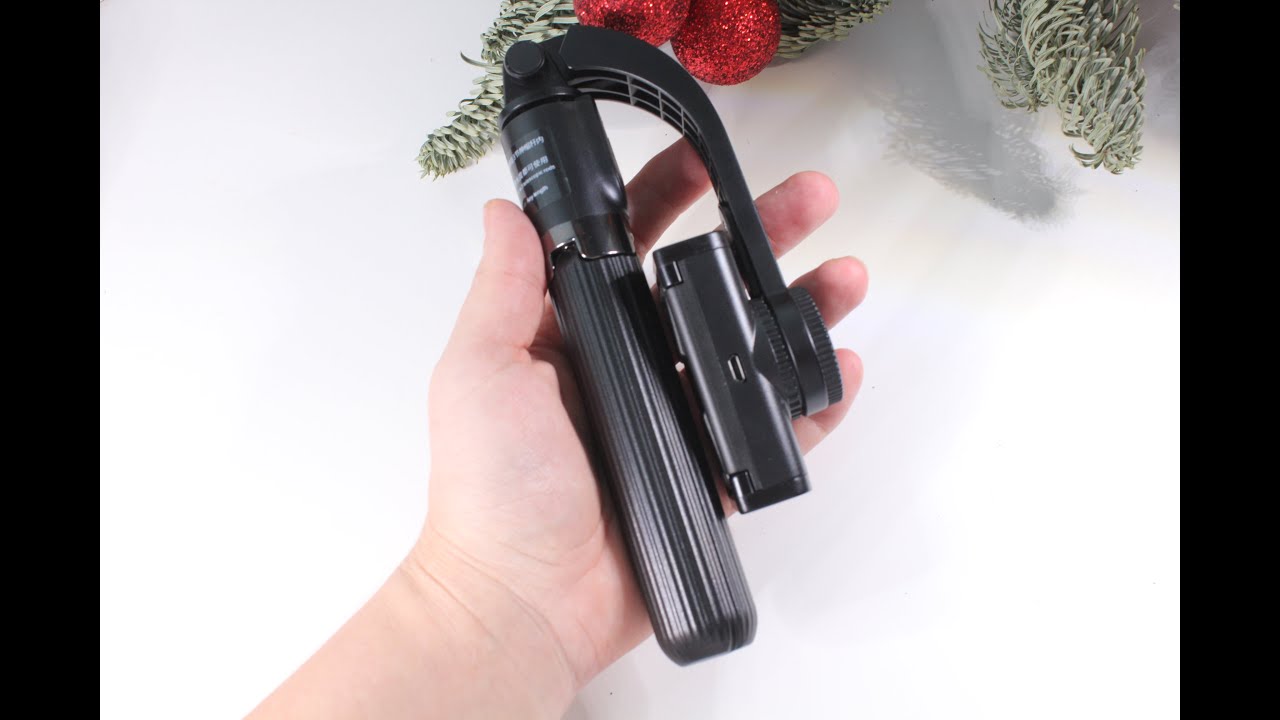 Селфи-палка со стабилизатором Gimbal L08. Тест в самых жестких условиях, в руках ребенка :)