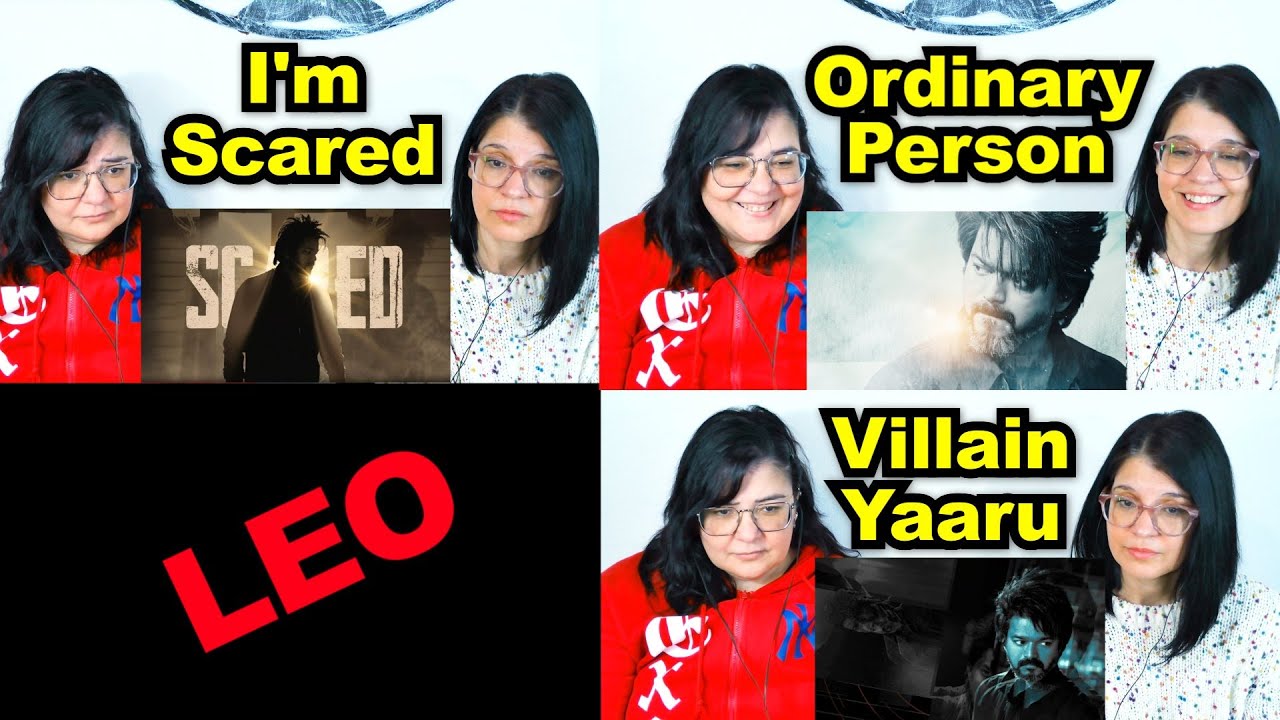TEACHERS REACT | LEO | 'Ordinary Person' + 'I'm Scared' + Villain Yaaru Lyric Videos