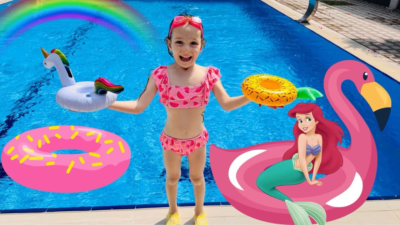 Barbie Videoları!Ada ile Havuz Videosu!Barbie Oyuncak Bebek Videosu,Kız Oyunları#babydoll #doll