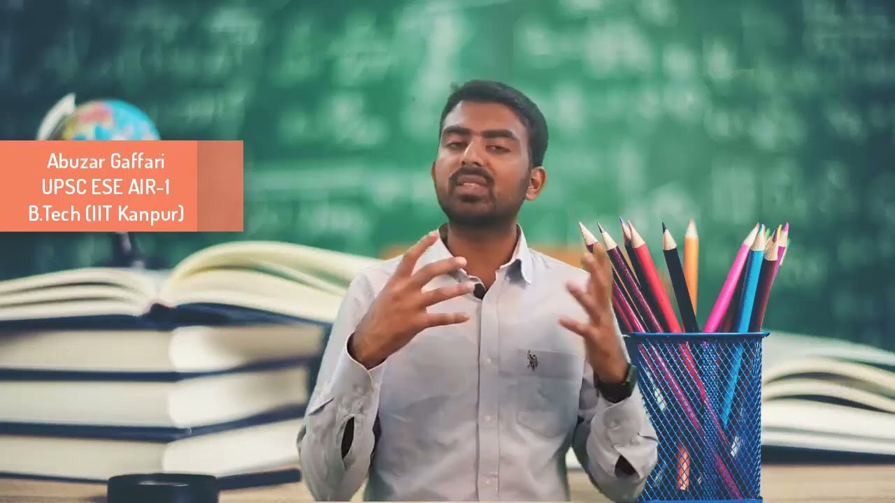 How To Attempt ESE Mains Test Series I UPSC IES ESE AIR 1  I Abuzar Gaffari