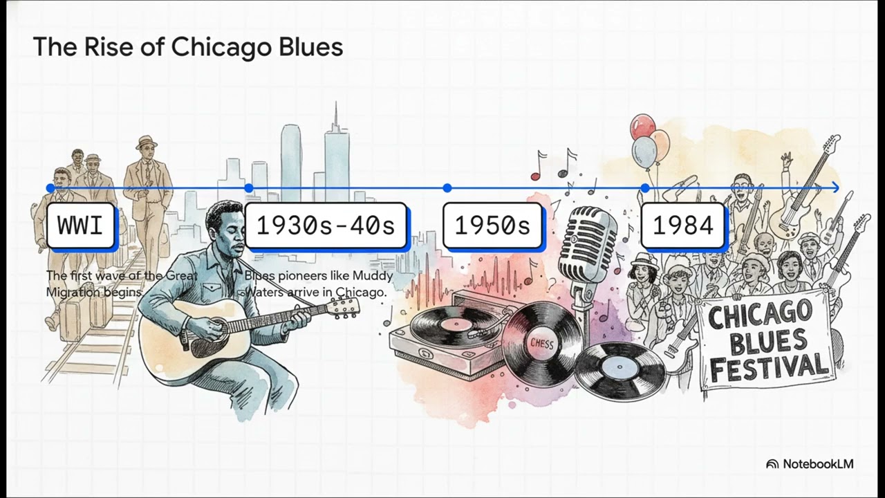 From the Delta to the Digital: The Evolution of Modern Music