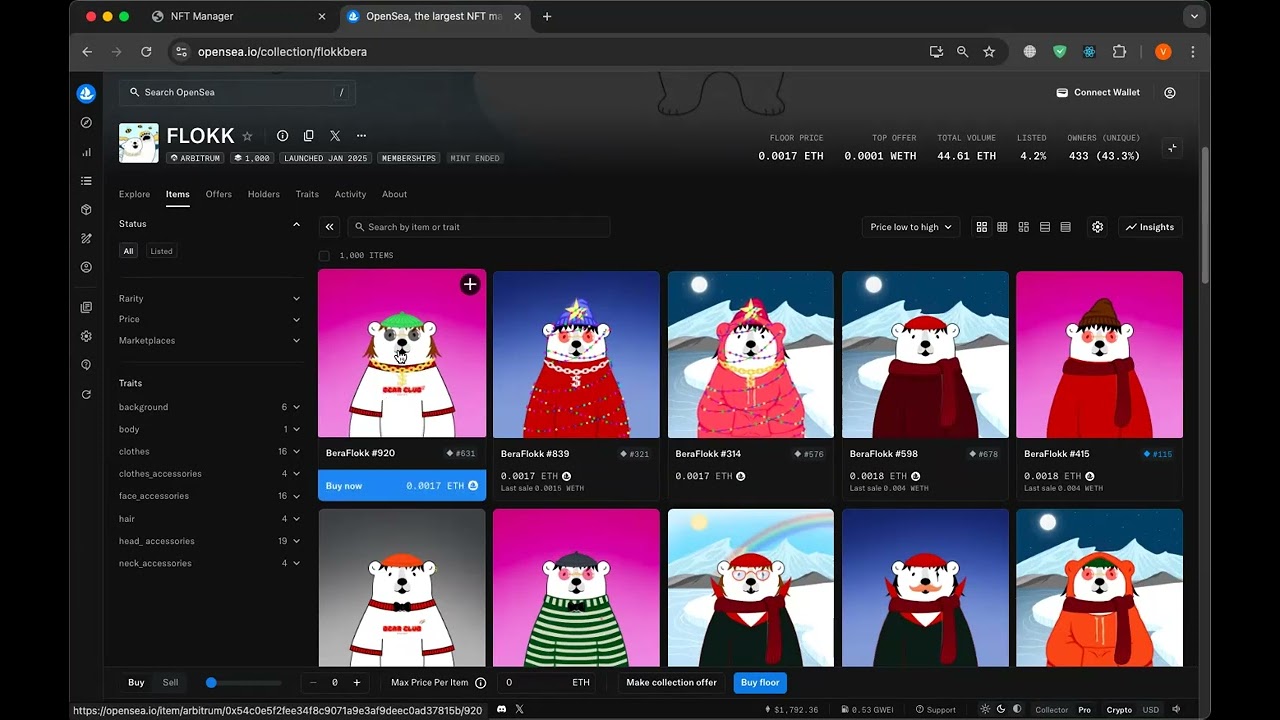OpenSea Trading Bot