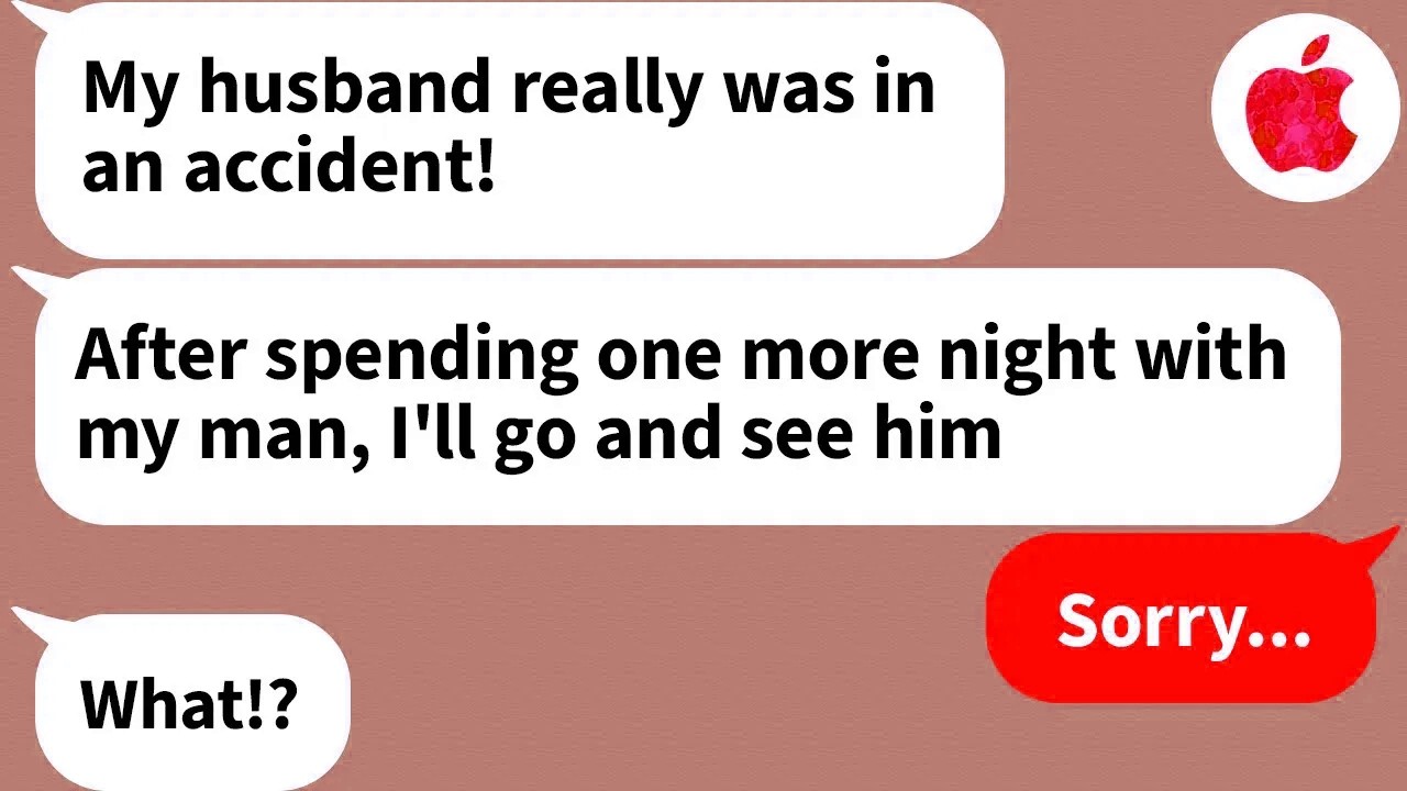 【Apple】Thinking she was going out with my husband, this friend of mine is about to learn