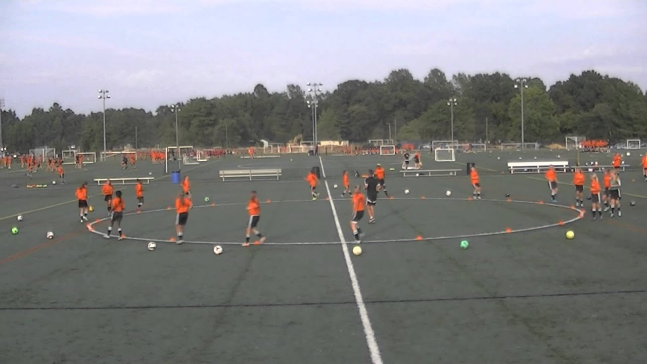 Soccer Athleticism through Dynamic Warm Up U12 GirlsCircle
