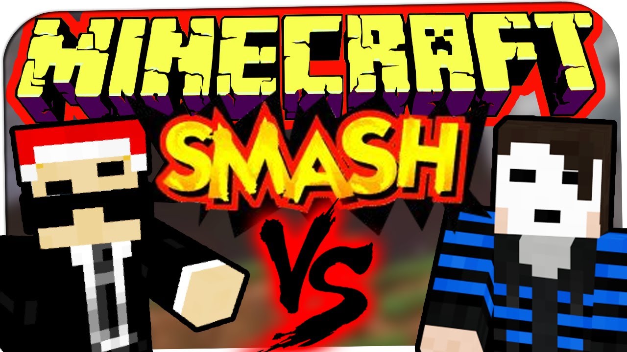 MINECRAFT: SMASH - MinziMinzz VS. GermanLetsPlay ☆ Let's Play Minecraft: Smash