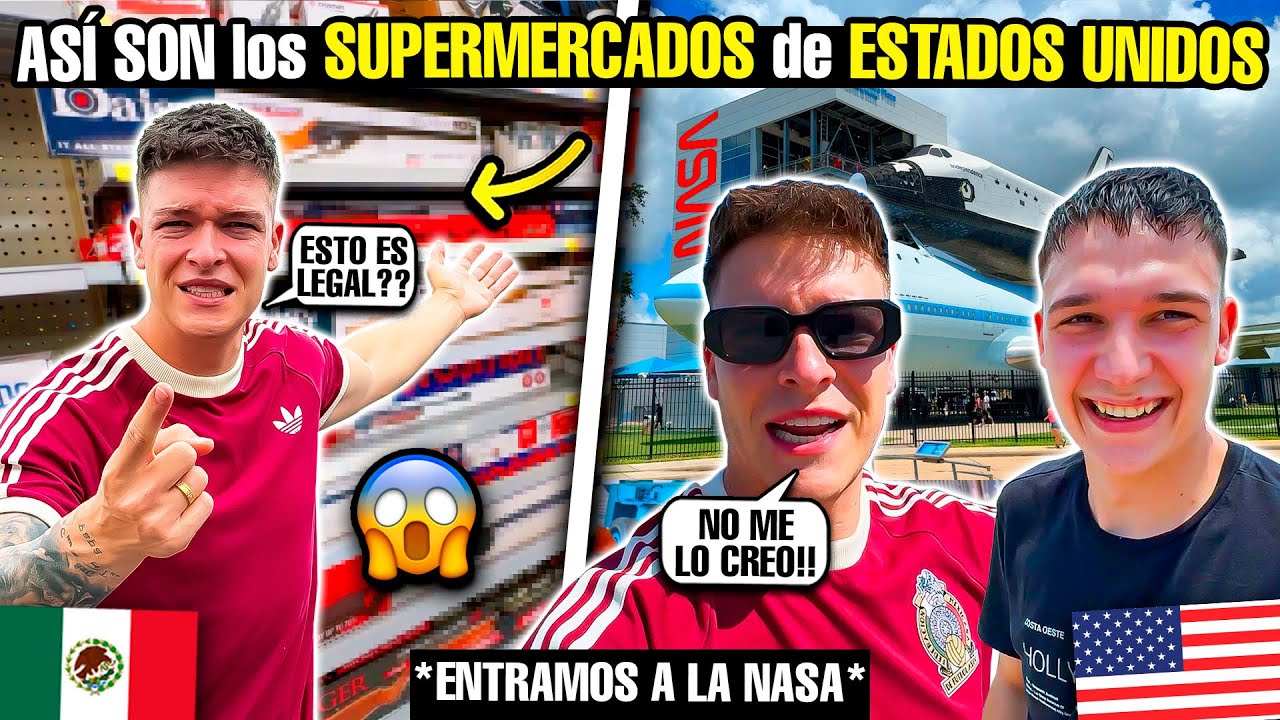 *ESTO VENDEN en los SUPERMERCADOS* de USA 😱 NOS METEMOS a la NASA 🚀
