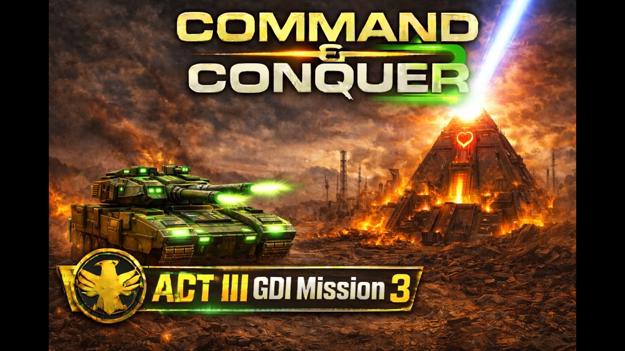 Command & Conquer 3 | GDI Campaign | Mission 3 | ACT III