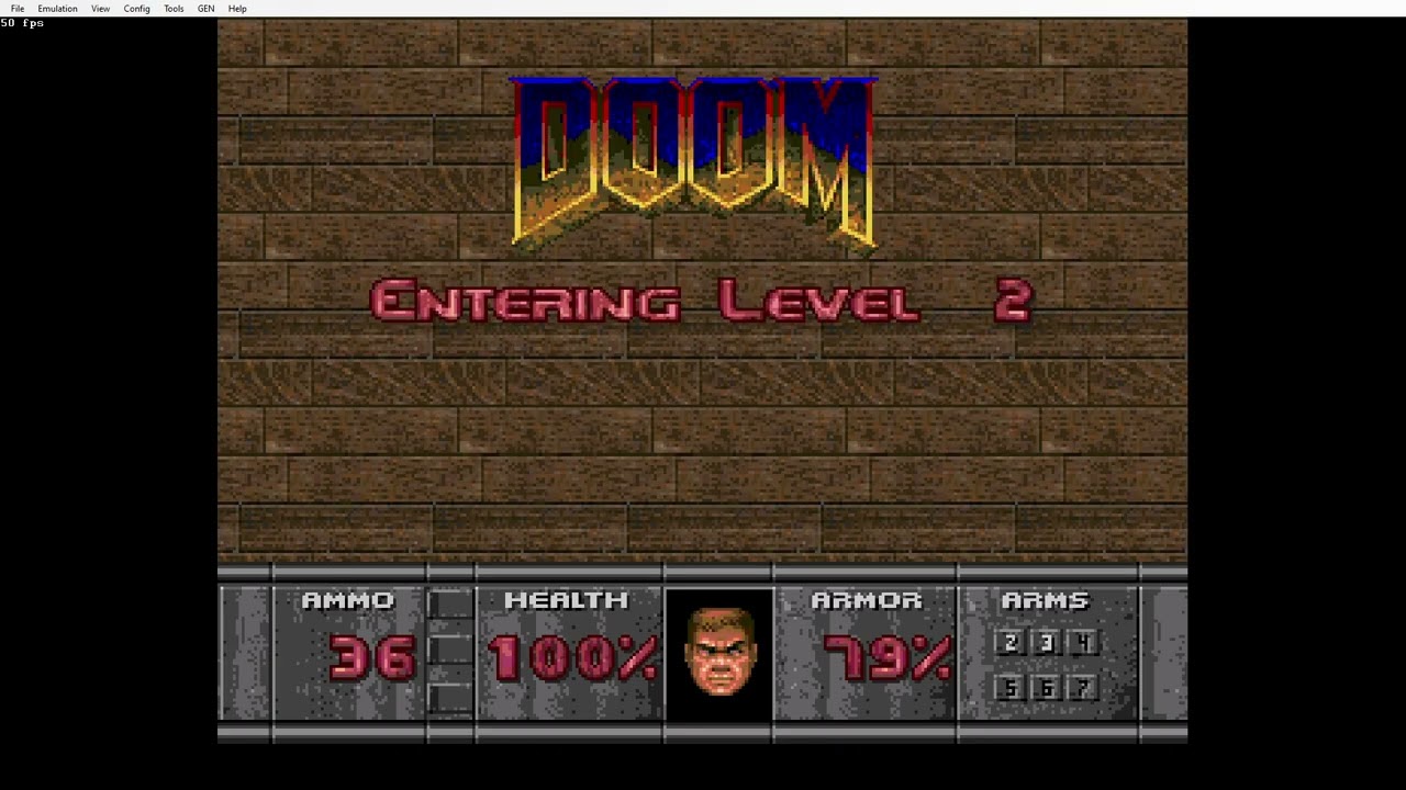 Doom 32x gameplay pt.2